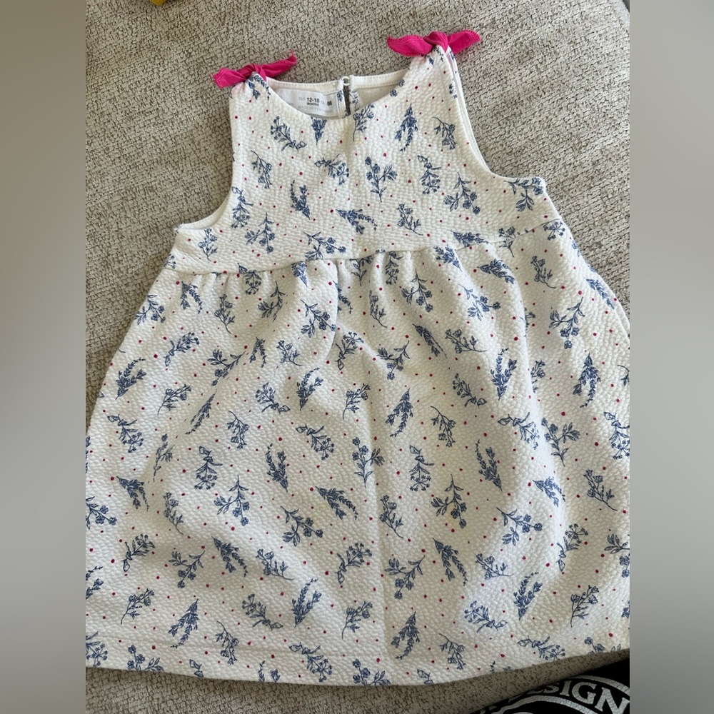 Zara Floral Dress with Ties